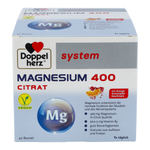 Doppelherz system Magnesium Citrat 400 40 Stk. - 40 Beutel