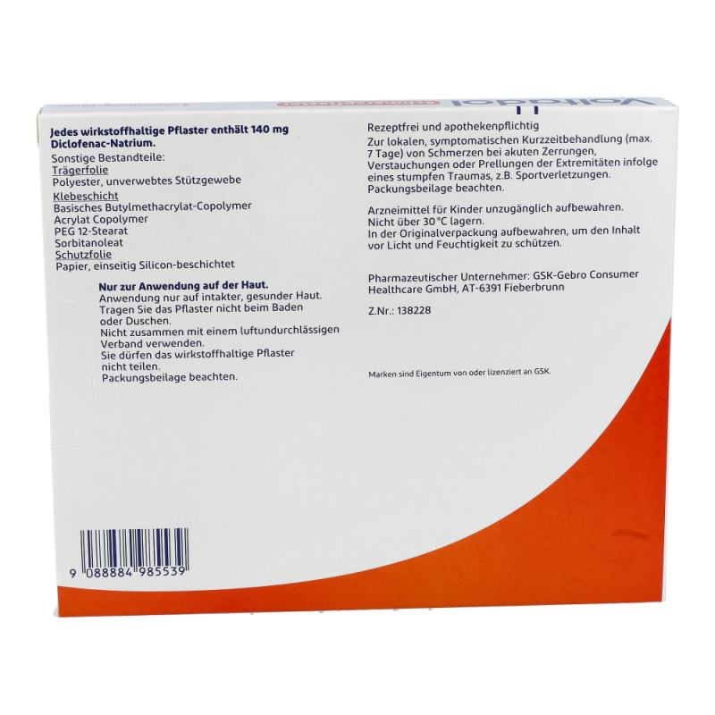 Voltadol Schmerzpflaster - 5 Stück