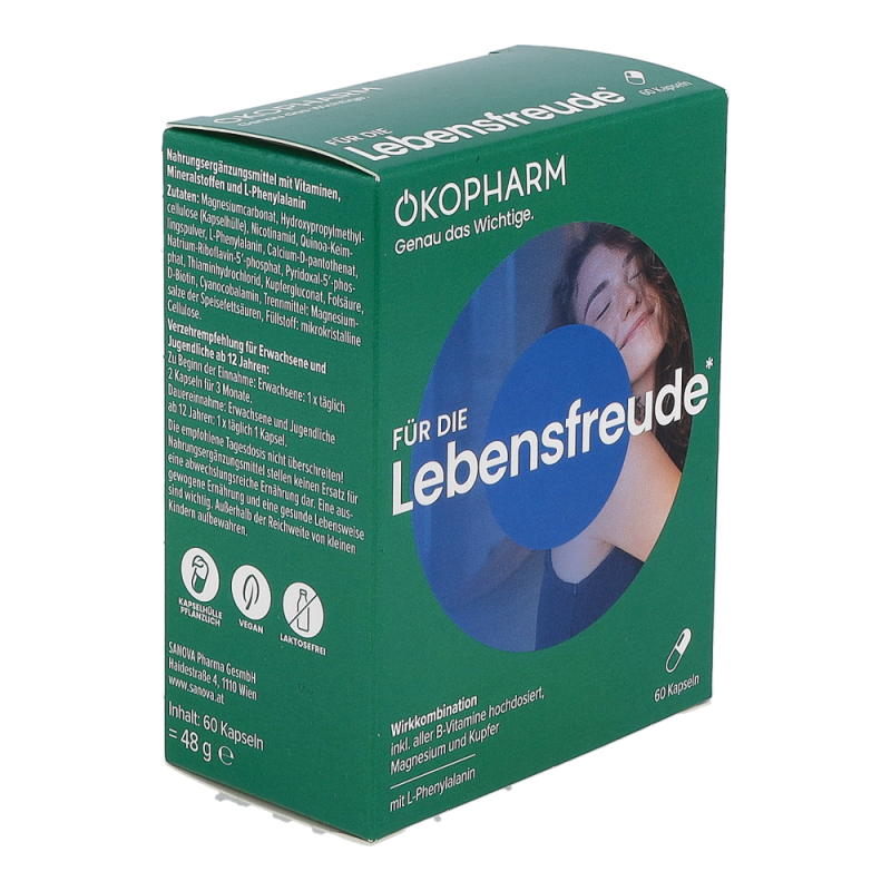 Ökopharm Lebensfreude Kapseln - 60 Stück