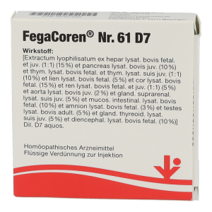 Fegacoren Rev 61 D 7 Ampullen Dilution 5 Stk. D 7 Dilution - 5 Stück