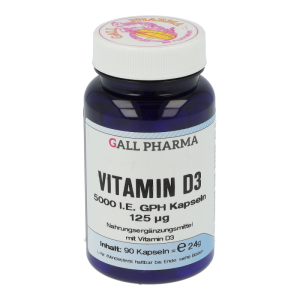 Gall Pharma Vitamin D3 5.000 I.E. Kapseln 90 Stk. - 90 Stück