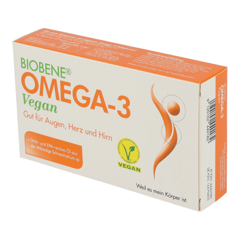 Biobene Omega-3 Vegan Kapseln 30 Stk. - 30 Stück