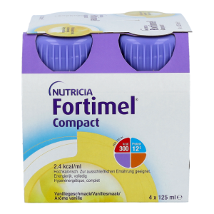 Fortimel Compact 2.4 125ml Vanille - 4 Stück