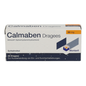CALMABEN Dragees Montavit bei Schlafstörungen - 30 Stück