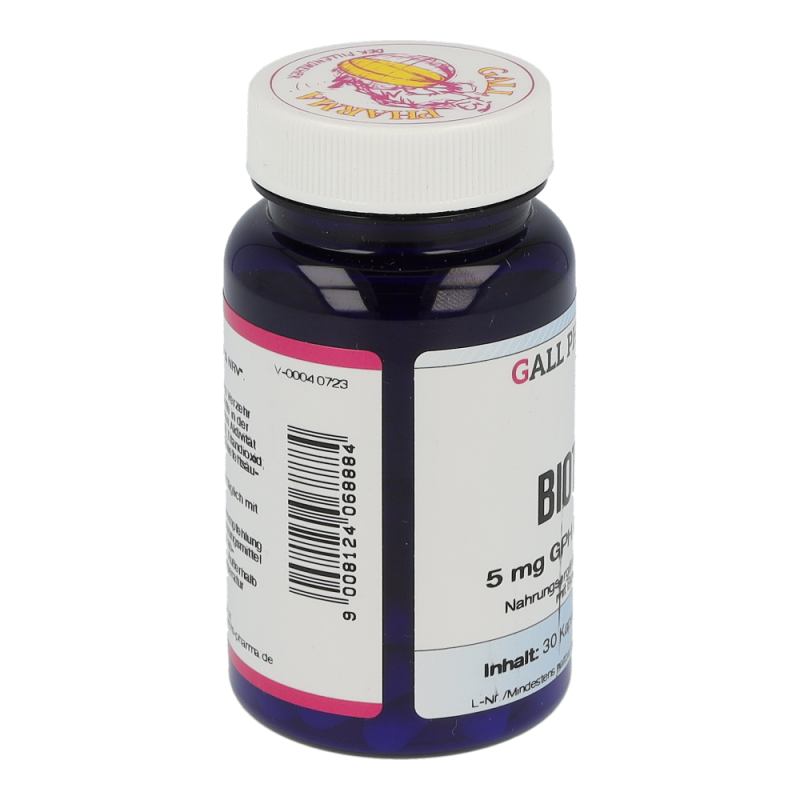 Gall Pharma Biotin 5 mg Kapseln 30 Stk. - 30 Stück