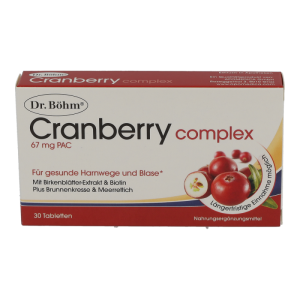 Dr. Böhm Cranberry Complex Tabletten - 30 Stück