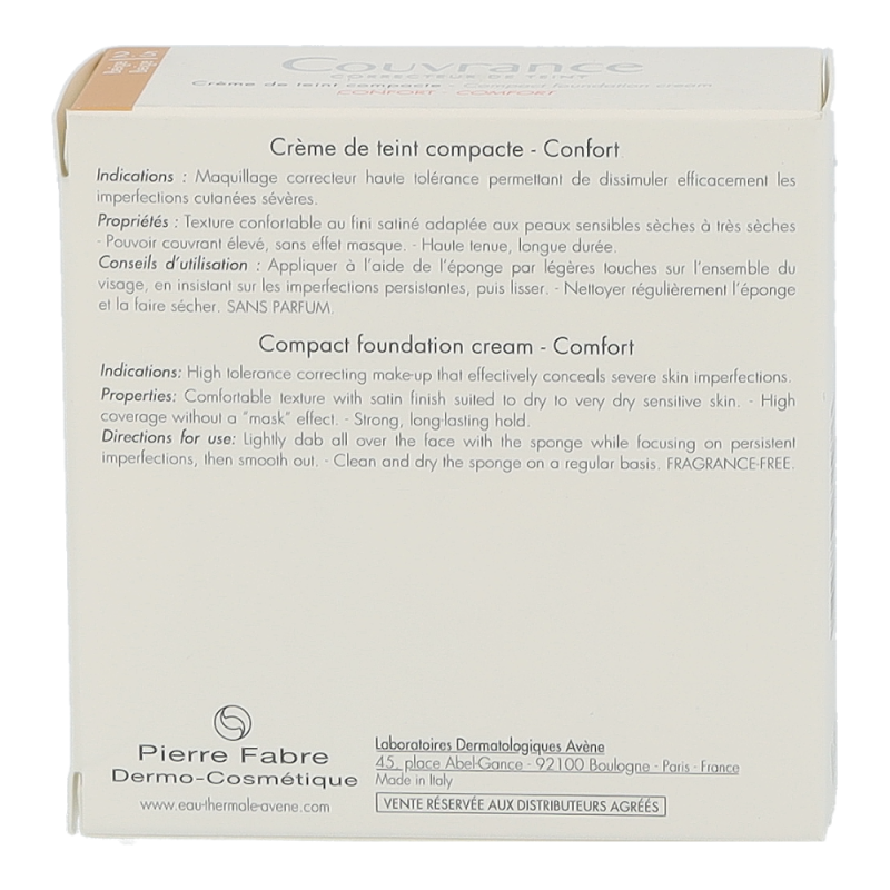 Avene COUVRANCE Creme-Make-Up reichhaltig 2