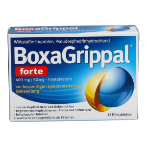 BoxaGrippal forte 400 mg/60 mg Filmtabletten - 12 Stück