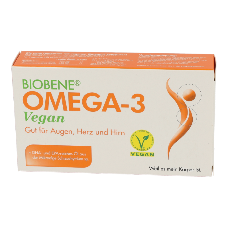 Biobene Omega-3 Vegan Kapseln 30 Stk. - 30 Stück