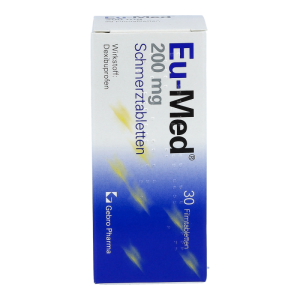 Eu-Med® 200mg Schmerztabletten - 30 Stück