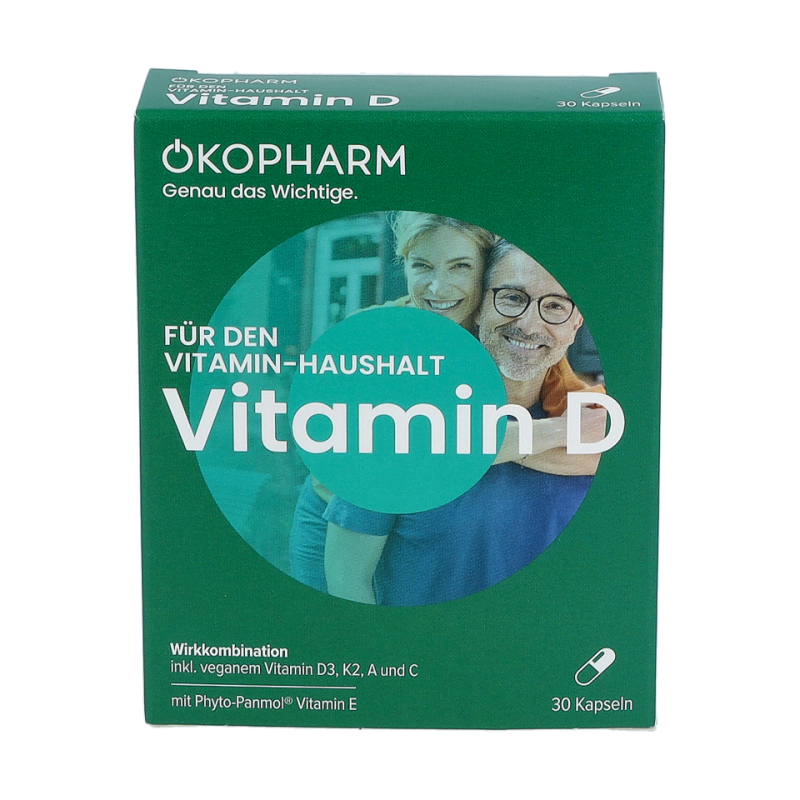 Ökopharm Vitamin D Kapseln - 30 Stück