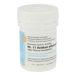 Schüßler Nr. 11 Silicea D12 Kautabletten 100 g - 100g