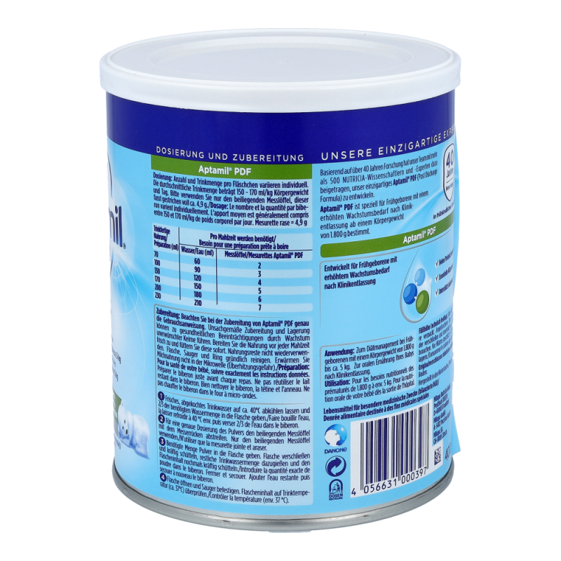 Aptamil PDF Frühgeborenennahrung 400 g - 400g