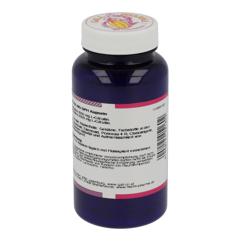 Citrullin 500mg Kapseln - 90 Stück