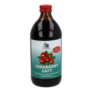 Avitale Cranberry Saft 100% Frucht 500 ml - 500ml