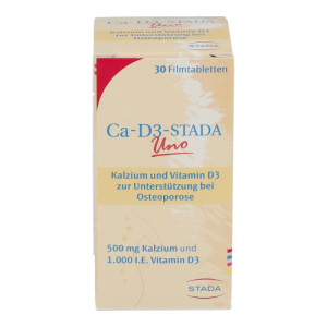 Ca-D3-Stada Filmtabletten Uno 30 Stk. - 30 Stück