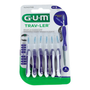 Gum TRAV-LER Inderdentalbürsten 1.2 mm 6 Stk. - 6 Stück