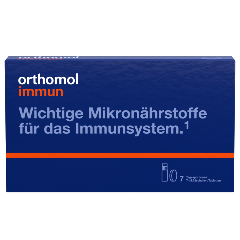 Orthomol Immun Trinkfläschen und Tabletten 7 Stk. - 7 Stück