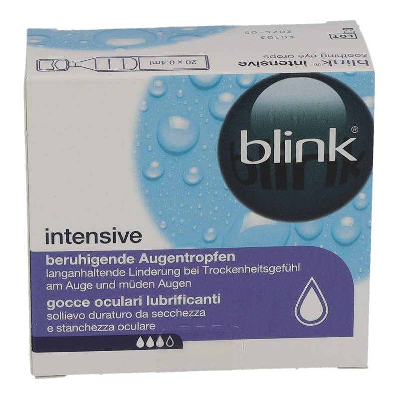 BLINK INTENSIVE TEARS Augentropfen - 20 Stück