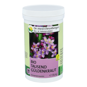 Dr. Ehrenberger Tausendgüldenkraut Kapseln BIO 180 Stk. - 180 Stück