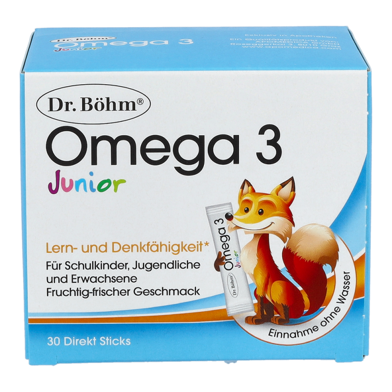 Dr. Böhm Junior Omega 3 Direkt Sticks 30 Stk. - 30 Stück