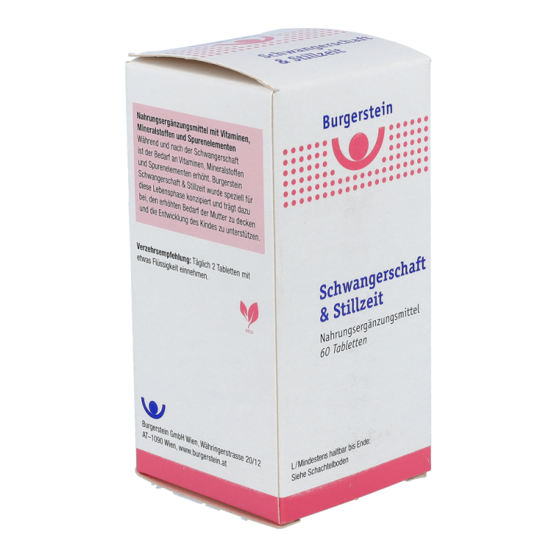 Burgerstein Tabletten Schwangerschaft + Stillzeit 60 Stk. - 60 Stück
