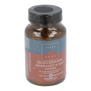 Terra Nova Glucosamin Boswellia & MSM Komplexkapseln - 50 Stück