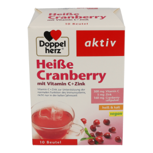 Doppelherz Heiße Cranberry 10 Stk. - 10 Beutel