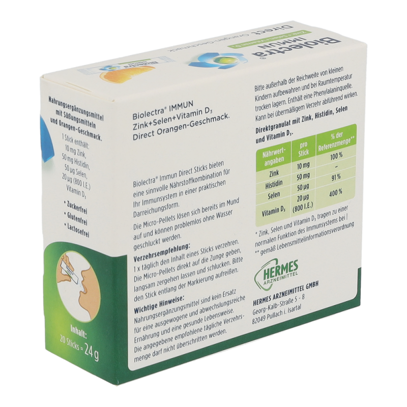 Biolectra Direct Beutel 20 Stk. Immun - 20 Stück