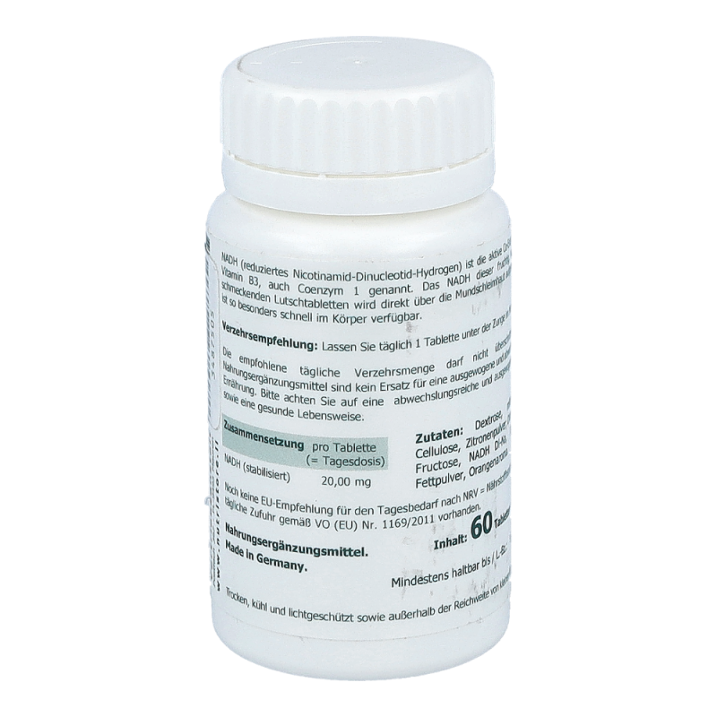 The Nutri Store NADH 20 mg Lutschtabletten 60 Stk. - 60 Stück