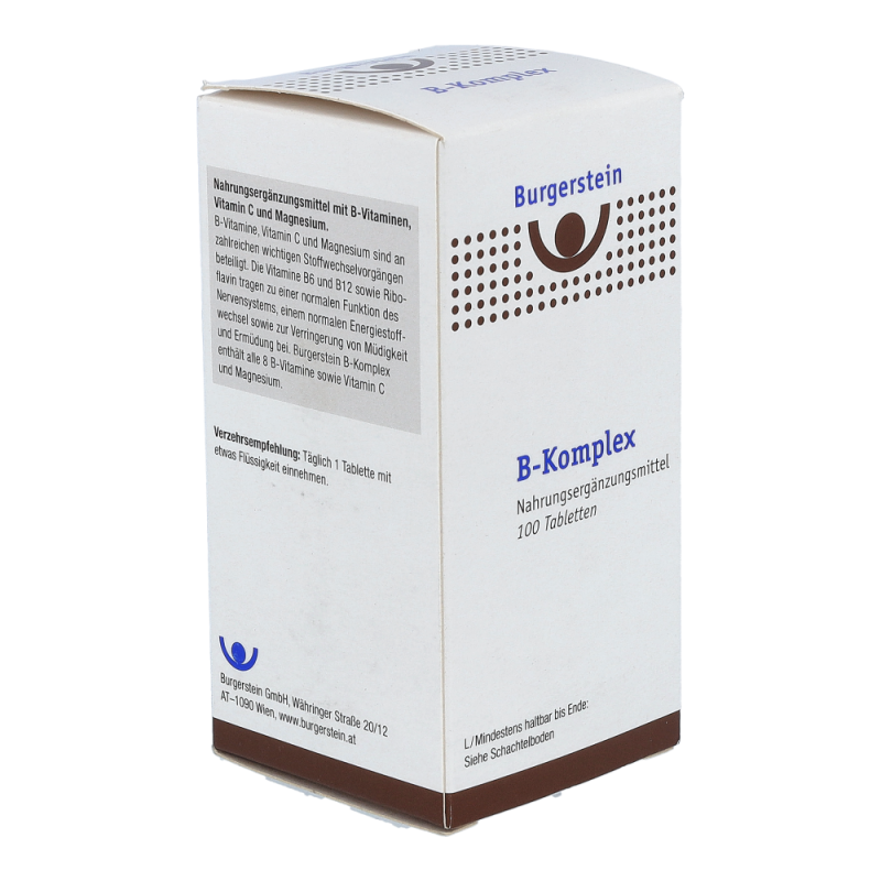 Burgerstein Tabletten B-Komplex 100 Stk. - 100 Stück