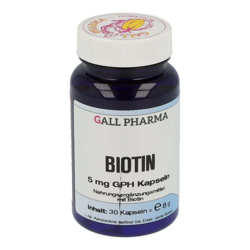 Gall Pharma Biotin 5 mg Kapseln 30 Stk. - 30 Stück
