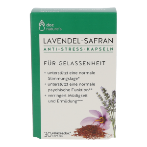 RELAXEADOC Safran Plus Anti - Stress -Kapseln - 30 Stk - 30 Stück