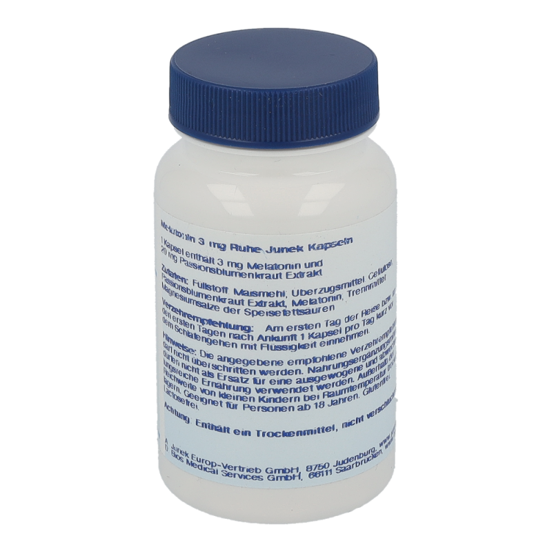 Junek Melatonin 3 mg Kapseln 60 Stk. - 60 Stück