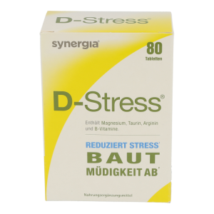 D - STRESS ENERGIE TABS Synergia bei Müdigkeit & Stress - 80 Stück