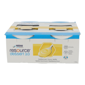 RESOURCE DES.125 2.0 VANILLE - 4 Stück