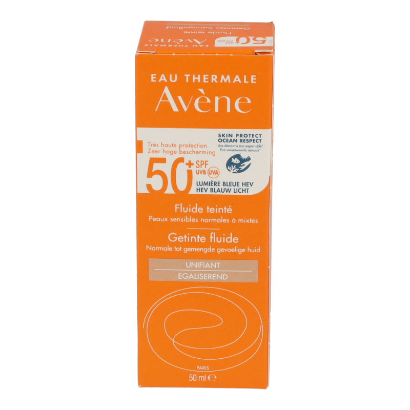 Avène – Getöntes Sonnenfluid SPF 50+ - 50ml