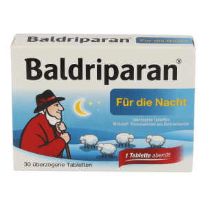 Pfizer BALDRIPARAN NACHT überzogene Tabletten - Trockenextrakt - 30 Stk - 30 Stück