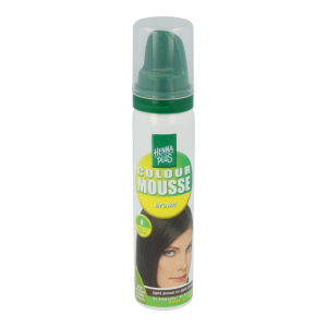 Henna Plus Colour Mousse 75 ml Brown - 75ml