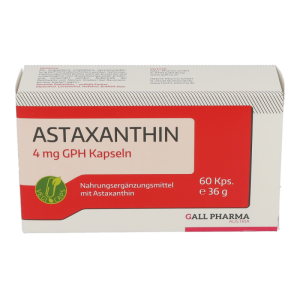 Astaxanthin 4mg Kapseln - 60 Stück