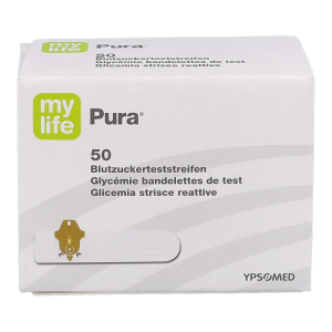 My Pura Blutzuckermessgerät Test-Streifen Box 50 Stk. - 50 Stück