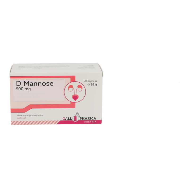 Gall Pharma D-Mannose 500 mg Kapseln 90 Stk. - 90 Stück