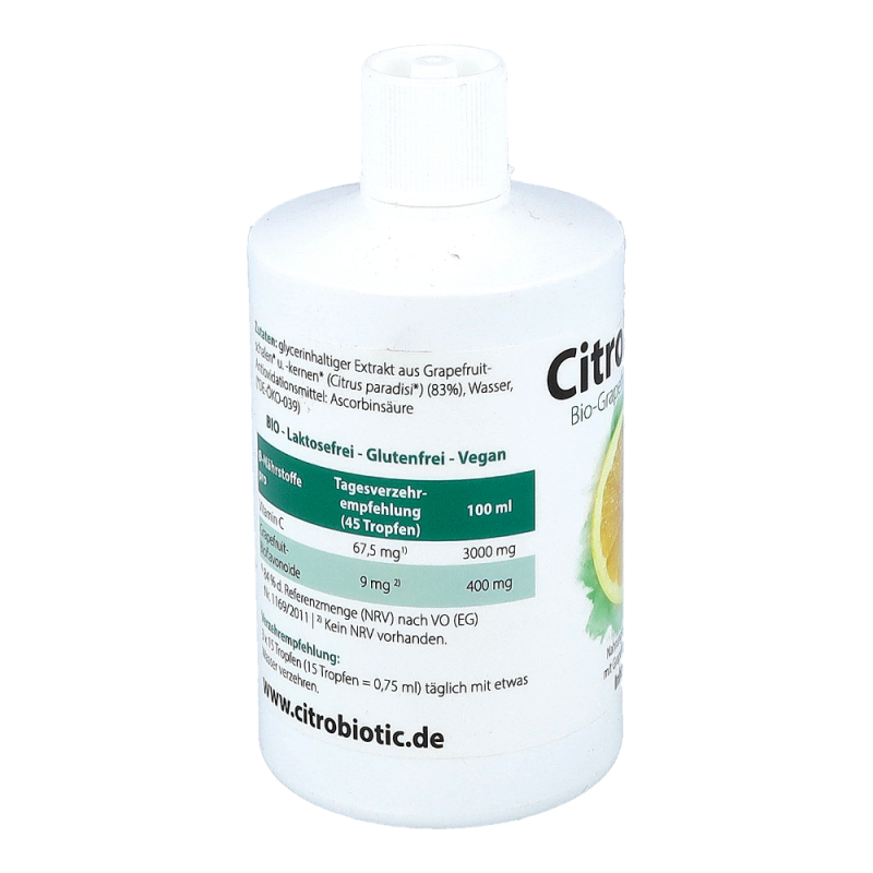 Citrobiotic Grapefruitkernextrakt Lösung - 250ml