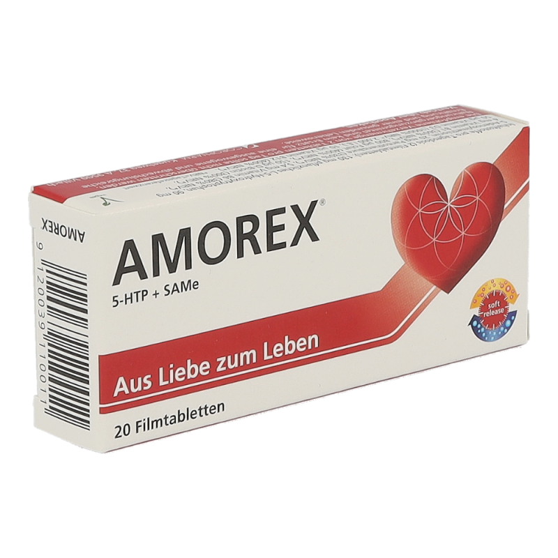 AMOREX EMOTIONAL STRESS Filmtabletten YetiPharm bei Liebeskummer - 20 Stück