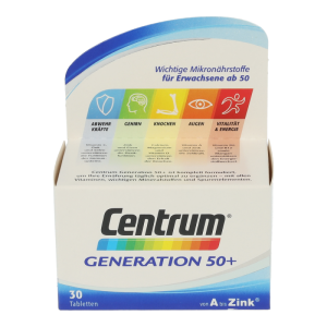 Centrum Tabletten Generation 50+ - 30 Stück