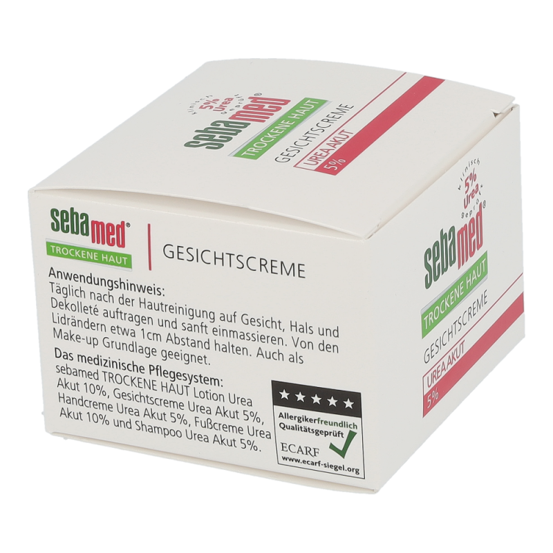 Sebamed Trockene Haut Gesichtscreme Urea Akut 5% 50 ml - 50ml