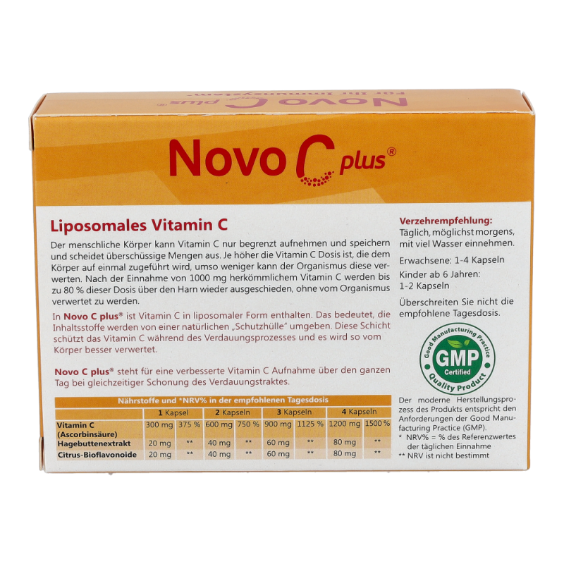 Novo C Plus Liposomales Vitamin C Kapseln 30 Stk. - 30 Stück