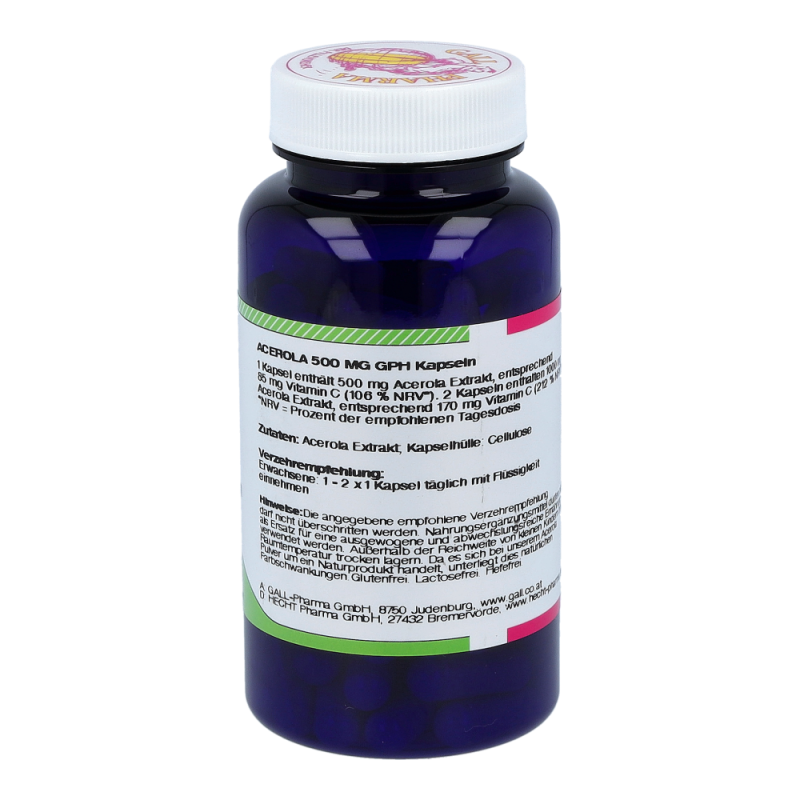 Gall Pharma Acerola 500 mg Kapseln 90 Stk. - 90 Stück
