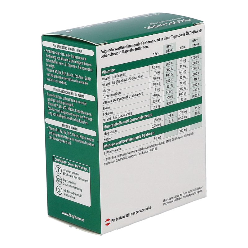 Ökopharm Lebensfreude Kapseln - 60 Stück