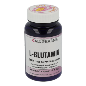 L - Glutamin 500mg Kapseln - 60 Stück
